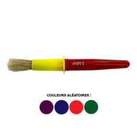 Pinceau - Acrylique - Gouache - Large - Virole plastique - Pour enfant - Jovi