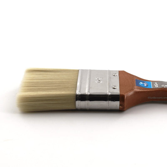 Pinceau Plat - Peintures Acryliques - Manche Bois Fsc - N°50 - Amt