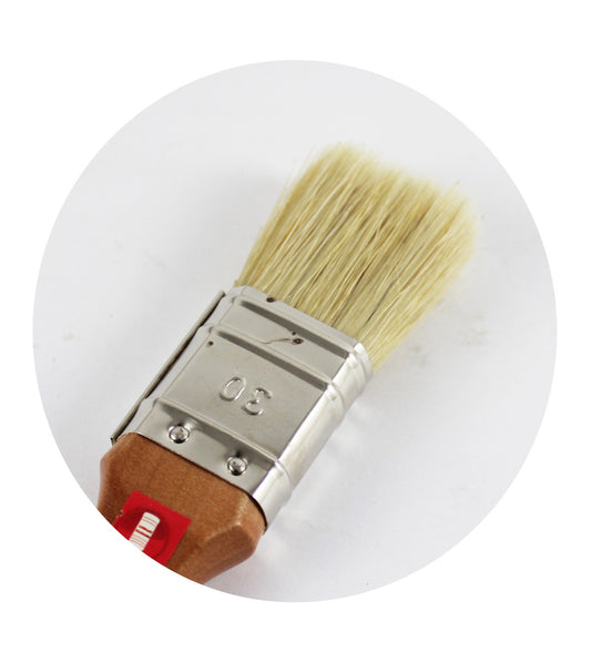 Pinceau Plat - Peintures Avec Solvant - Manche Bois Fsc - N°30 - Amt