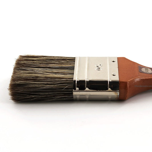 Pinceau Plat - Spécial Bois - Manche Bois Fsc - N°50 - Amt