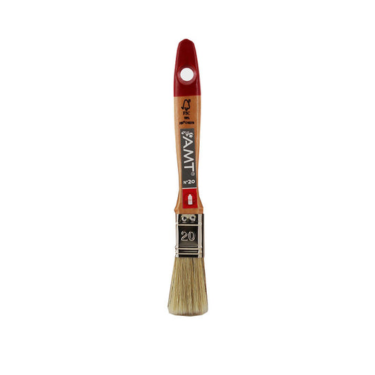 Pinceau Plat peinture solvant Manche Bois Fsc N°20 Amt