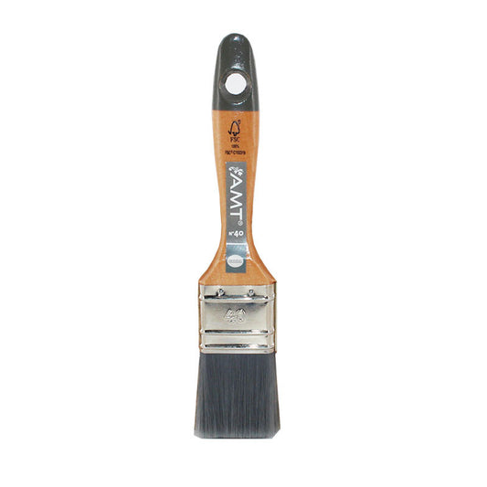 Pinceau plat universel Manche Bois Fsc N°40 Amt