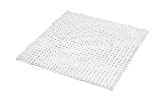 Plaque pour perles à repasser - Transparente - Plastique - 14x14 cm