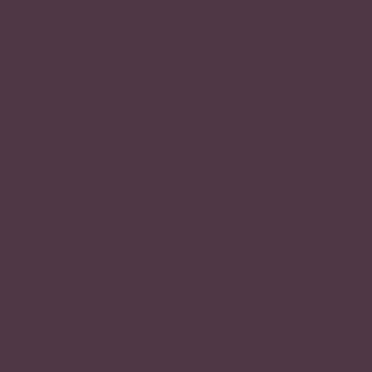Plume en verre - Ronde - Violet - Calligraphie - Herbin