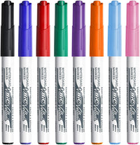 Pochette De 8 Marqueurs Effaçables - Velleda 1741 - Assortiment - Bic