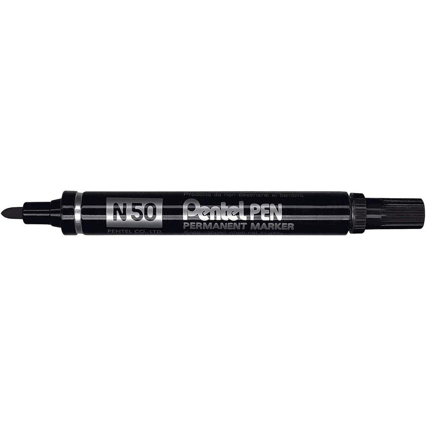 Pochette de 4 marqueurs - Permanent - Pointe ogive - Toutes surfaces - Pentel - Maxiflo
