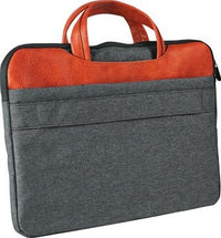 Pochette ordinateur pc portable 15,6 pouces gris avec poignées Cristo