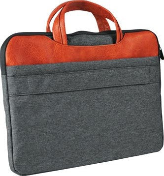 Pochette ordinateur pc portable 15,6 pouces gris avec poignées Cristo