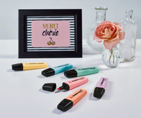 Pochette de 6 surligneurs STABILO BOSS ORIGINAL Pastel - assortiment pastel