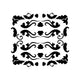 Pochoir - Motif angelots - Repositionnable - 35 x 31 cm - Peinture - Décoration