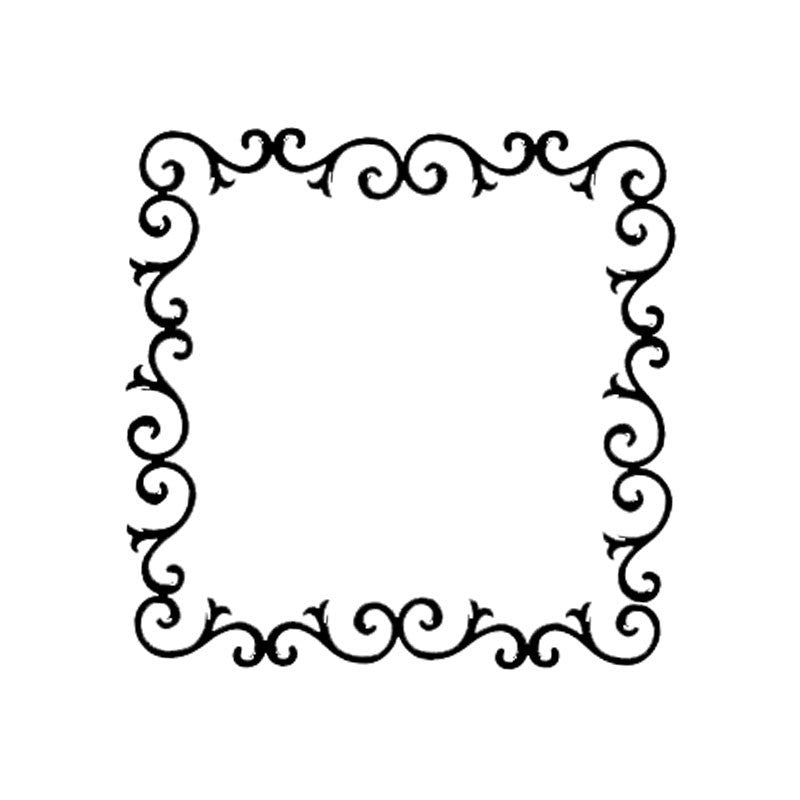 Pochoir - Motif Oriental - Repositionnable - 35 x 31 cm - Peinture - Décoration