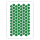 Pochoir A5 - Motif géométrique hexagonal - Qbix