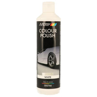 Polish - Motip - Pour voiture pigmenté - Blanc - Bidon de 500ml
