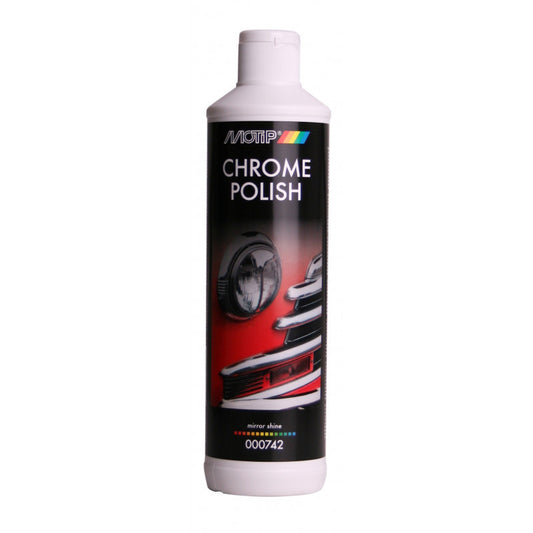 Polish - Pour chrome de voiture - Brillance - Protection - MoTip - 500ml