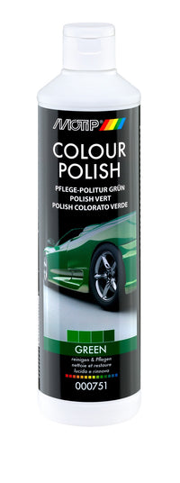 Polish Motip pour voiture pigmenté vert bidon de 500ml