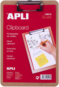 Porte-bloc en bois A5 - Apli