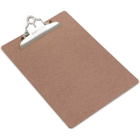 Porte-bloc - Pour documents A5 - Bois - Clip métal - Rapesco