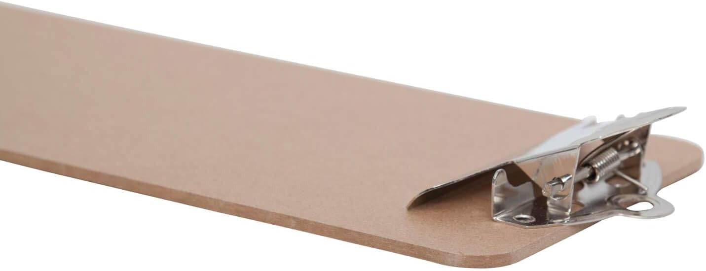 Porte-bloc - 28x11cm - Bois - Clip en métal - Avec fixation murale - Maul