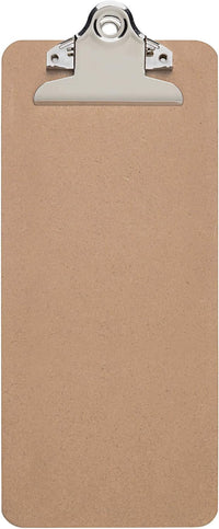 Porte-bloc - 28x11cm - Bois - Clip en métal - Avec fixation murale - Maul