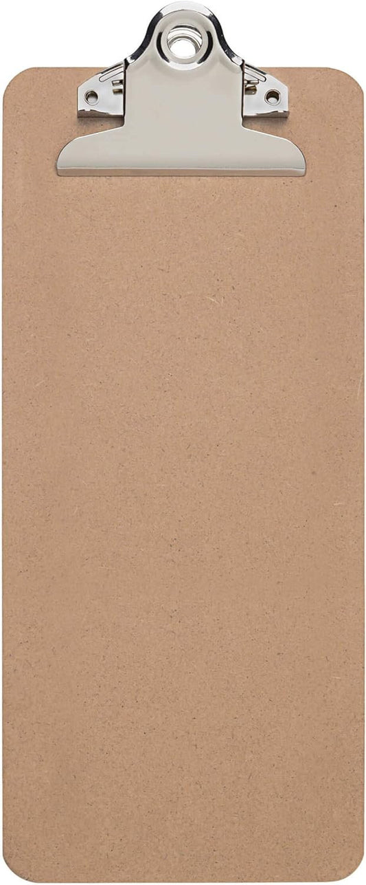 Porte-bloc - 28x11cm - Bois - Clip en métal - Avec fixation murale - Maul