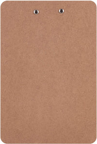 Porte-bloc - Pour document A5 - Clip métal bleu - Bois - Apli Nordik