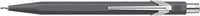Porte-mines - Métal - Gris - Mine de 0,7mm - Rechargeable - Caran d'Ache 849
