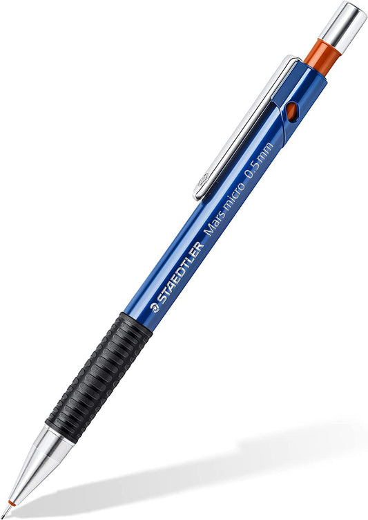 Porte-mines - 0.5mm - Etui de 12 mines - Rechargeable - Staedtler - Mars micro