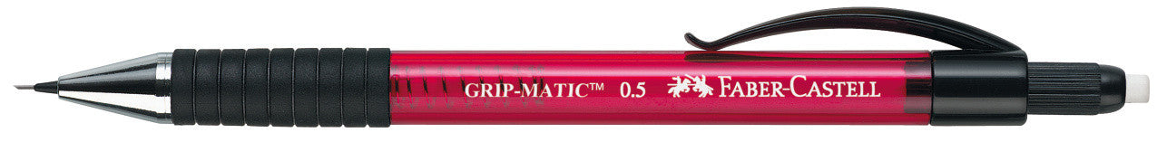 Porte-mine Grip Matic 0,5 mm rouge Faber-Castell
