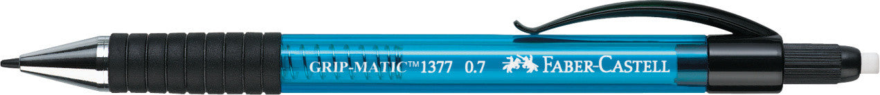Porte-mine Grip Matic 0,7 mm bleu Faber-Castell