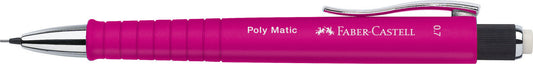 Porte-mine Poly Matic Faber-Castell mine de 0,7mm rose