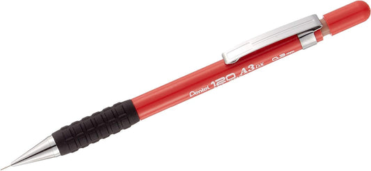 Porte-mines - Rouge - Rechargeable - Mine 0.3mm - Pentel - Hi-Graph