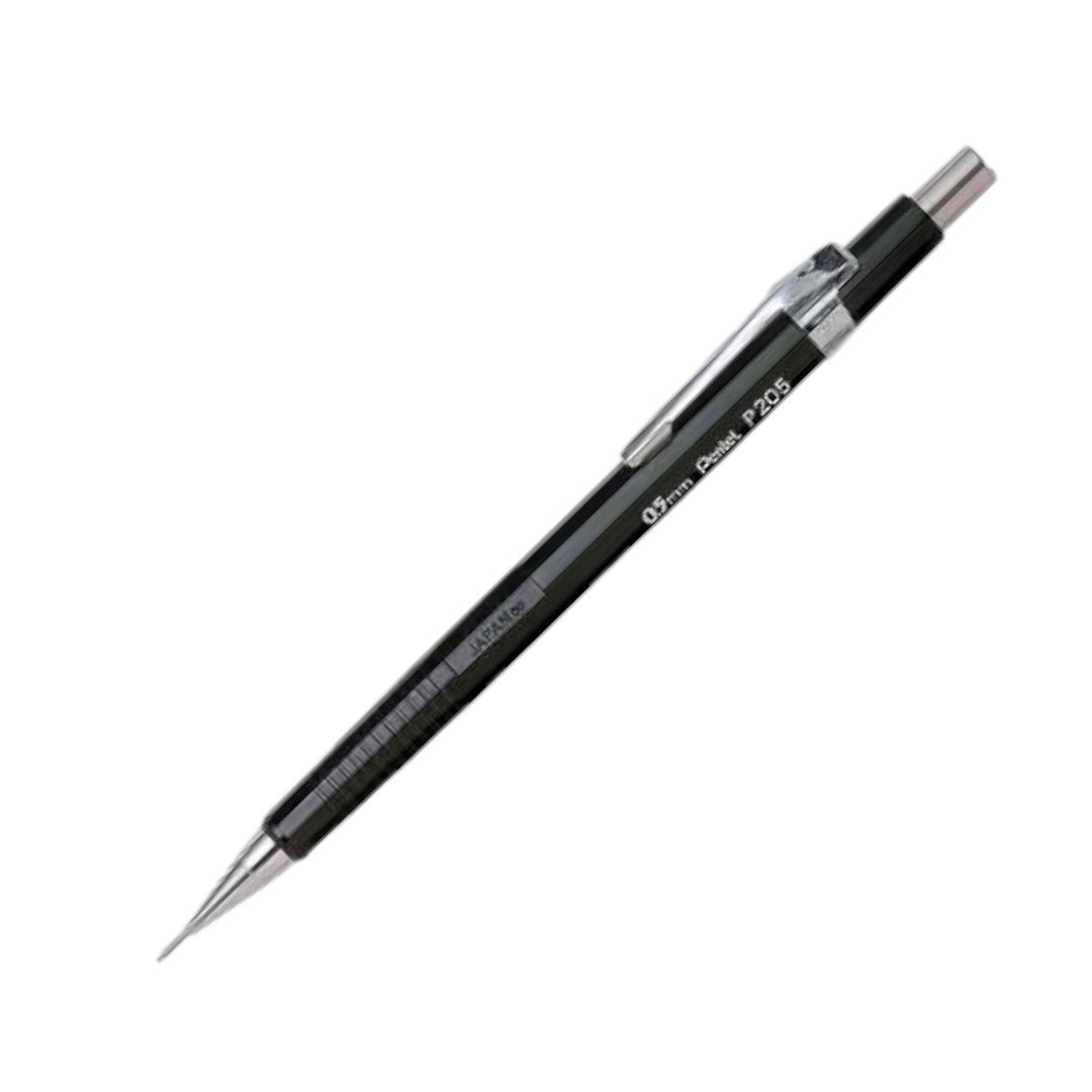 Porte-mines - Noir - Rechargeable - Mine 0.5mm - Pentel - P205