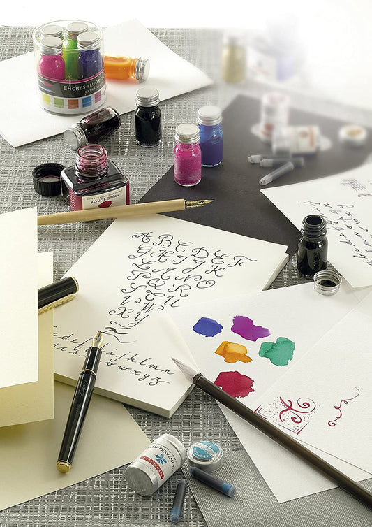 Porte-plume - Bois vernis - Ergonomique - Ecriture - Calligraphie - Brause