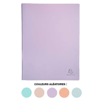 Porte-vue - 120 vues - Couleurs pastels - Exacompta