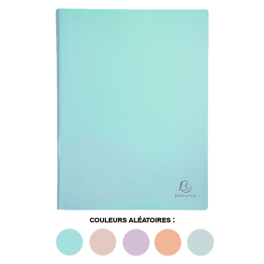 Porte-vue - 120 vues - Couleurs pastels - Exacompta