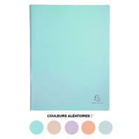 Porte-vue - 60 vues - Couleurs pastels - Exacompta
