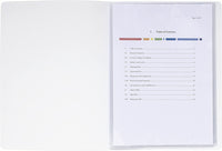 Porte-vues - 40 vues - 20 pochettes - Couverture personnalisable - Blanc - Exacompta