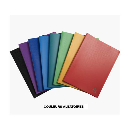 Porte-vues - 120 vues - Coloris assortis - Exacompta