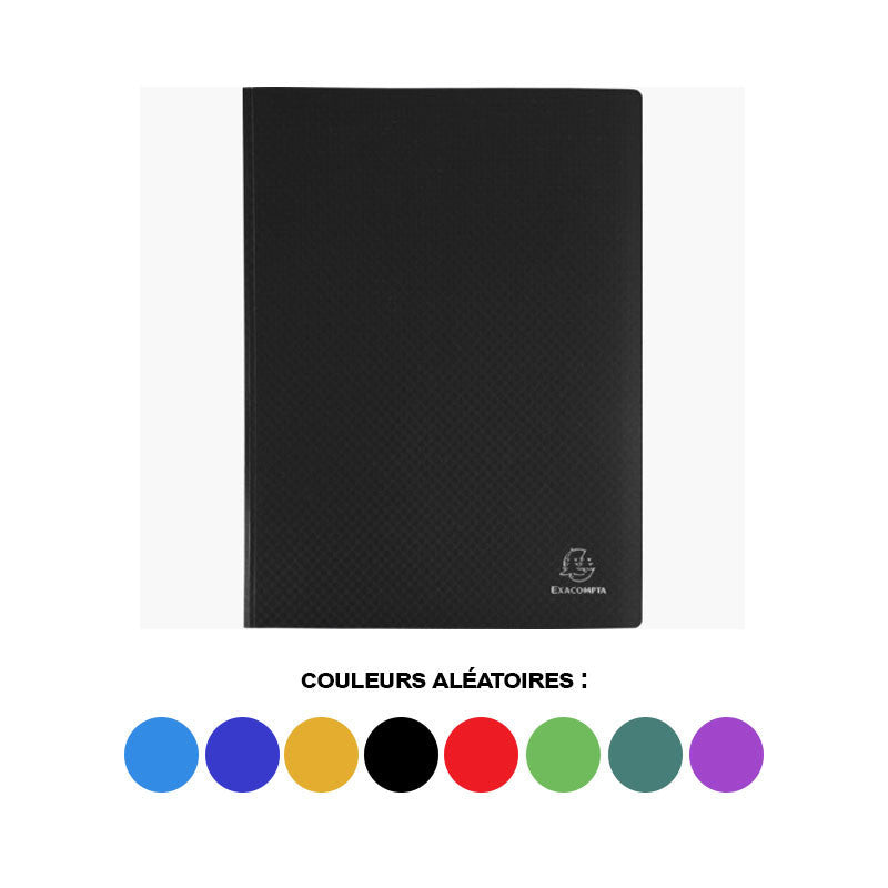 Porte-vues - Lutin - 160 vues - Polypro - A4 - Couleurs assorties - Exacompta