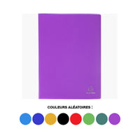 Porte-vues - Lutin - 160 vues - Polypro - A4 - Couleurs assorties - Exacompta