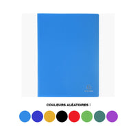 Porte-vues - Lutin - 160 vues - Polypro - A4 - Couleurs assorties - Exacompta