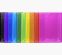 Porte-vues - Lutin - 160 vues - Polypro semi-rigide - A4 - Couleurs assorties - Exacompta