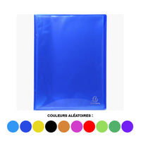Porte-vues - Lutin - 80 vues - Polypro semi-rigide - A4 - Couleurs assorties - Exacompta