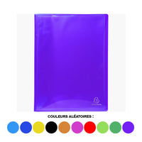 Porte-vues - Lutin - 80 vues - Polypro semi-rigide - A4 - Couleurs assorties - Exacompta