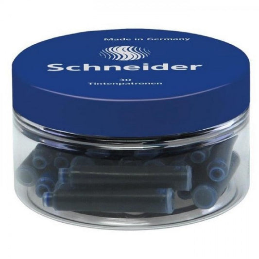 Pot De 30 Cartouches Encre Bleue Royale Pvc - Schneider