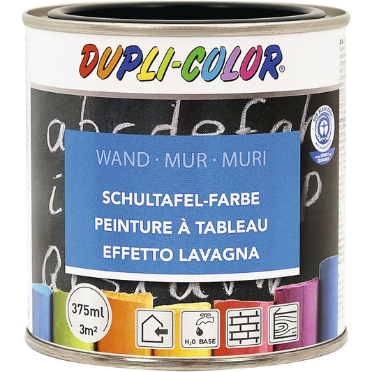 Pot de peinture tableau noir - Noir - Duplicolor - 375 ml