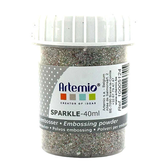 Poudre à embosser - Pailleté  - Opaque - Embossage - Scrapbooking - Pot de 40ml