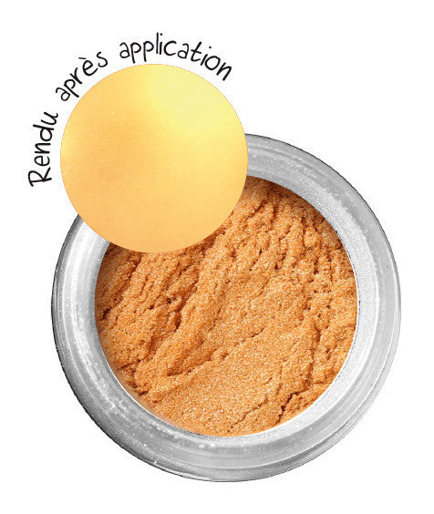 Poudre - Effet métallique or - Pour pâte FIMO - Pot de 8g - Graine Créative