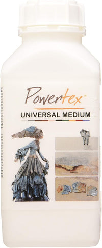 Powertex - Durcisseur - Médium - Tissus, papier, carton - Transparent - 500g