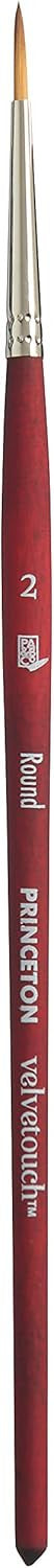 Pinceau - Rond - Aquarelle - N°2 - Synthétique - Princeton - Velvetouch